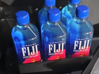 Fiji Water 6 bottle storage holder 