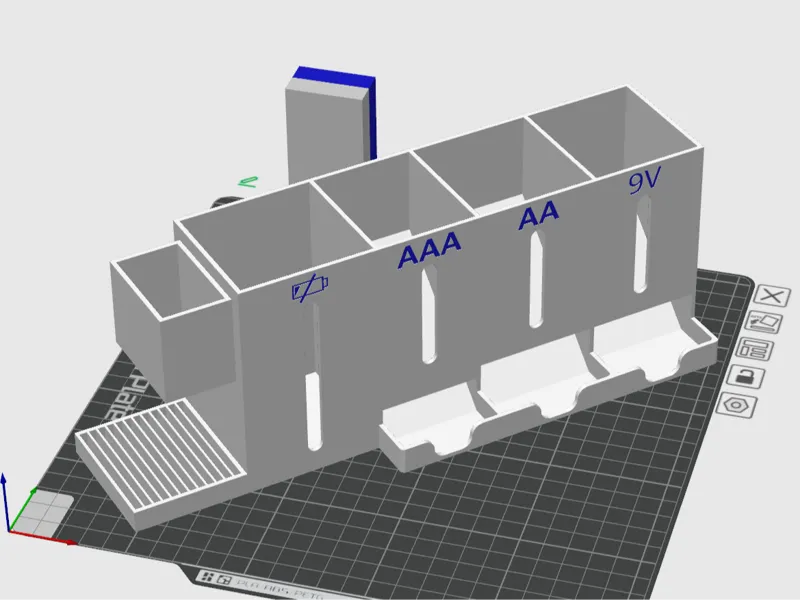 Battery Holder: AA, AAA, 9V, CR2032, BT-168, Empty