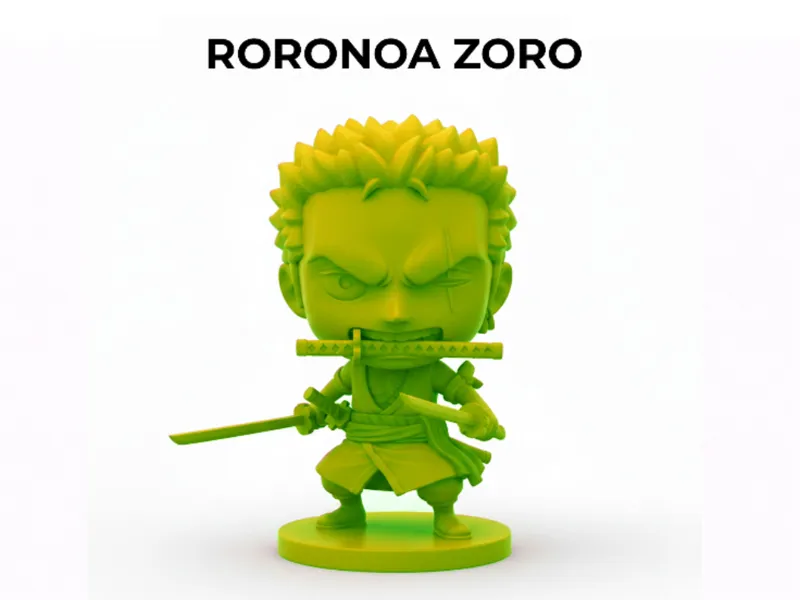 Roronoa Zoro – Inspired Swordsman Figure
