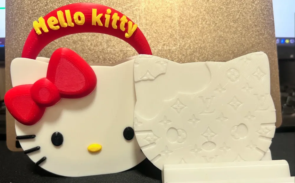 Hello Kitty Storage Box Vase - Free 3D Print Model - MakerWorld