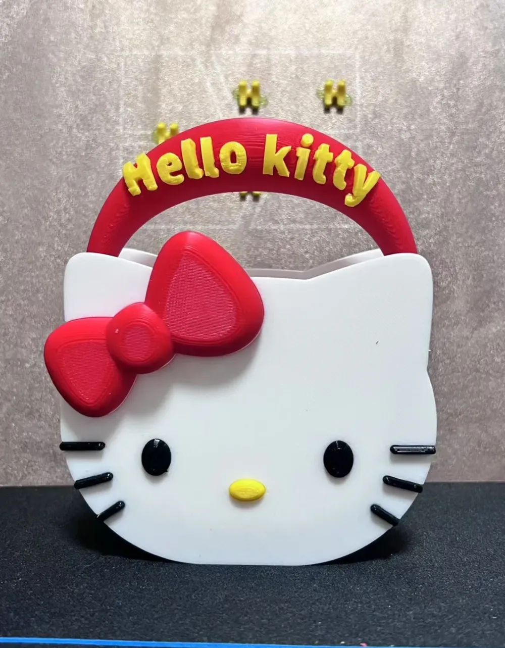 Hello Kitty Storage Box Vase - Free 3D Print Model - MakerWorld