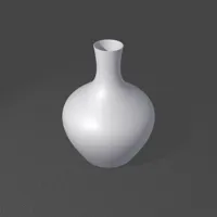 Vase à fleurs — base ronde et col fin — photo 5
