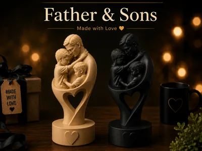 A Special Gift for Father And Sons 2 Boys