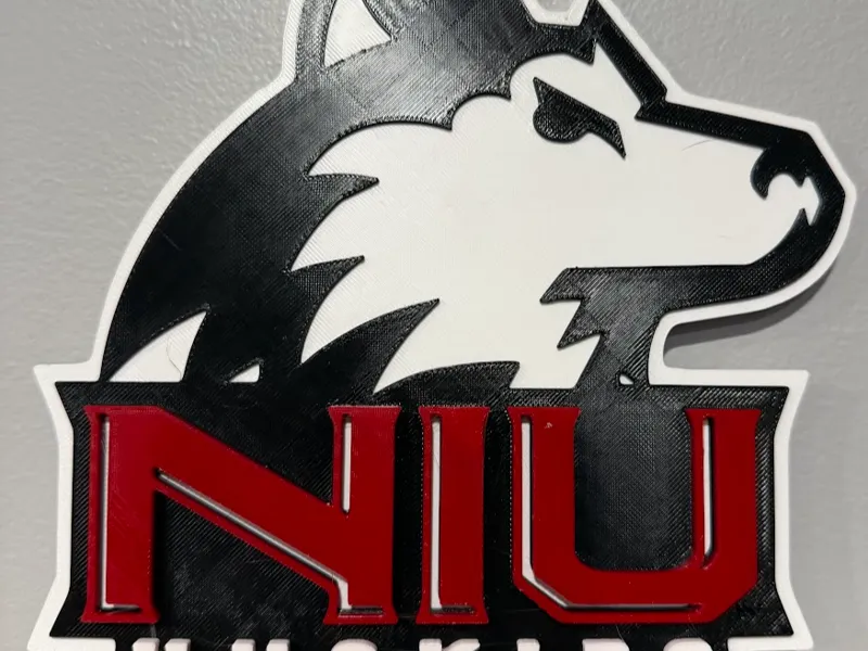 Northern Illinois Huskies Logo Multi-Color 
