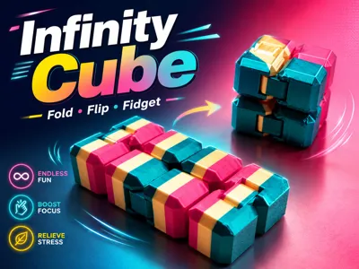 Infinity Cube Fidget Toy