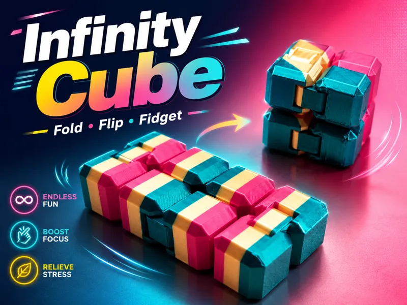 Infinity Cube Fidget Toy