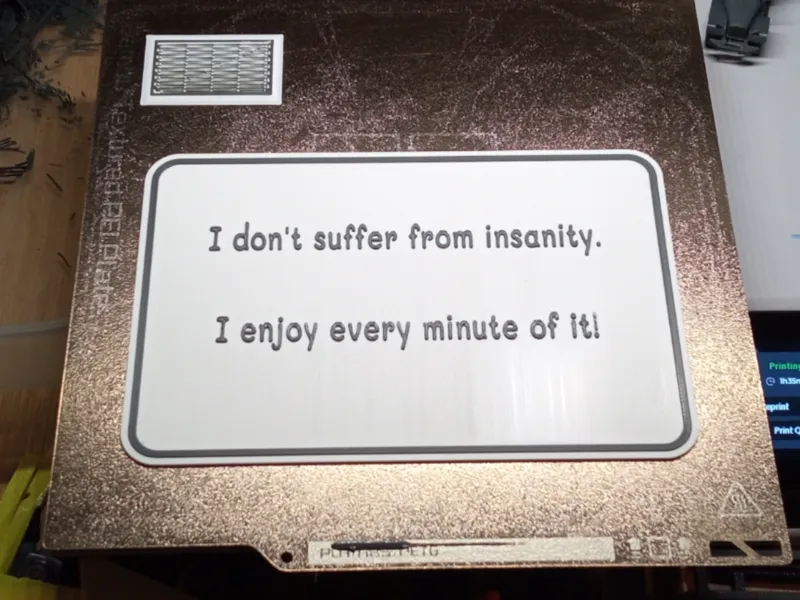A Proverb - Insanity