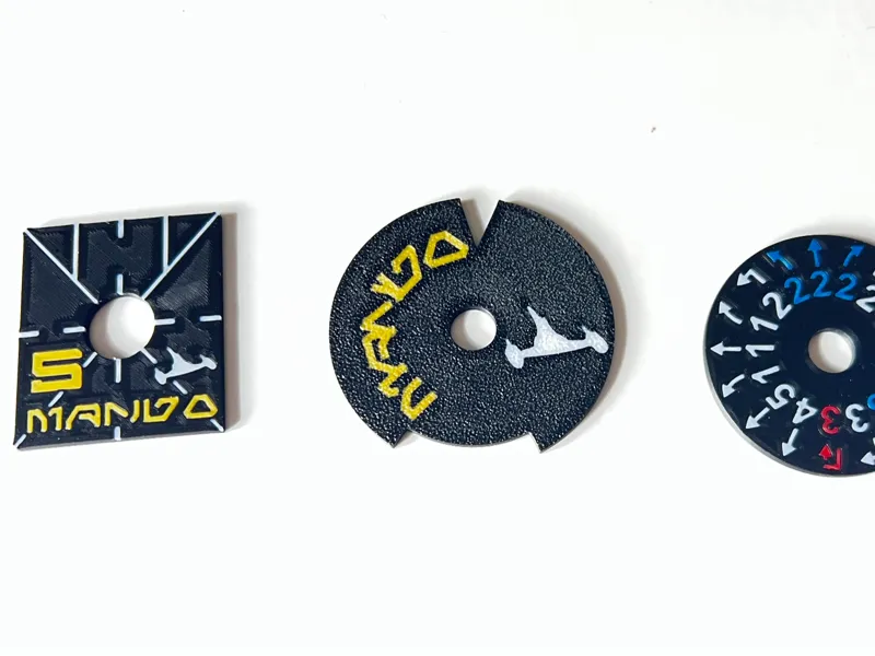The Mandalorian N1 Starfighter Dial and Ship Card