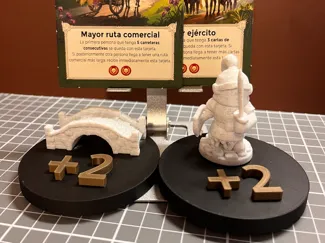 Piezas para el catan