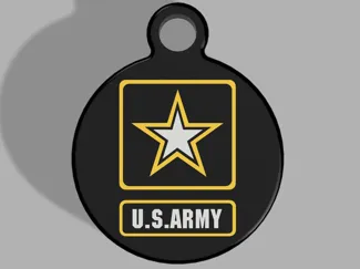 United States Army Keyring