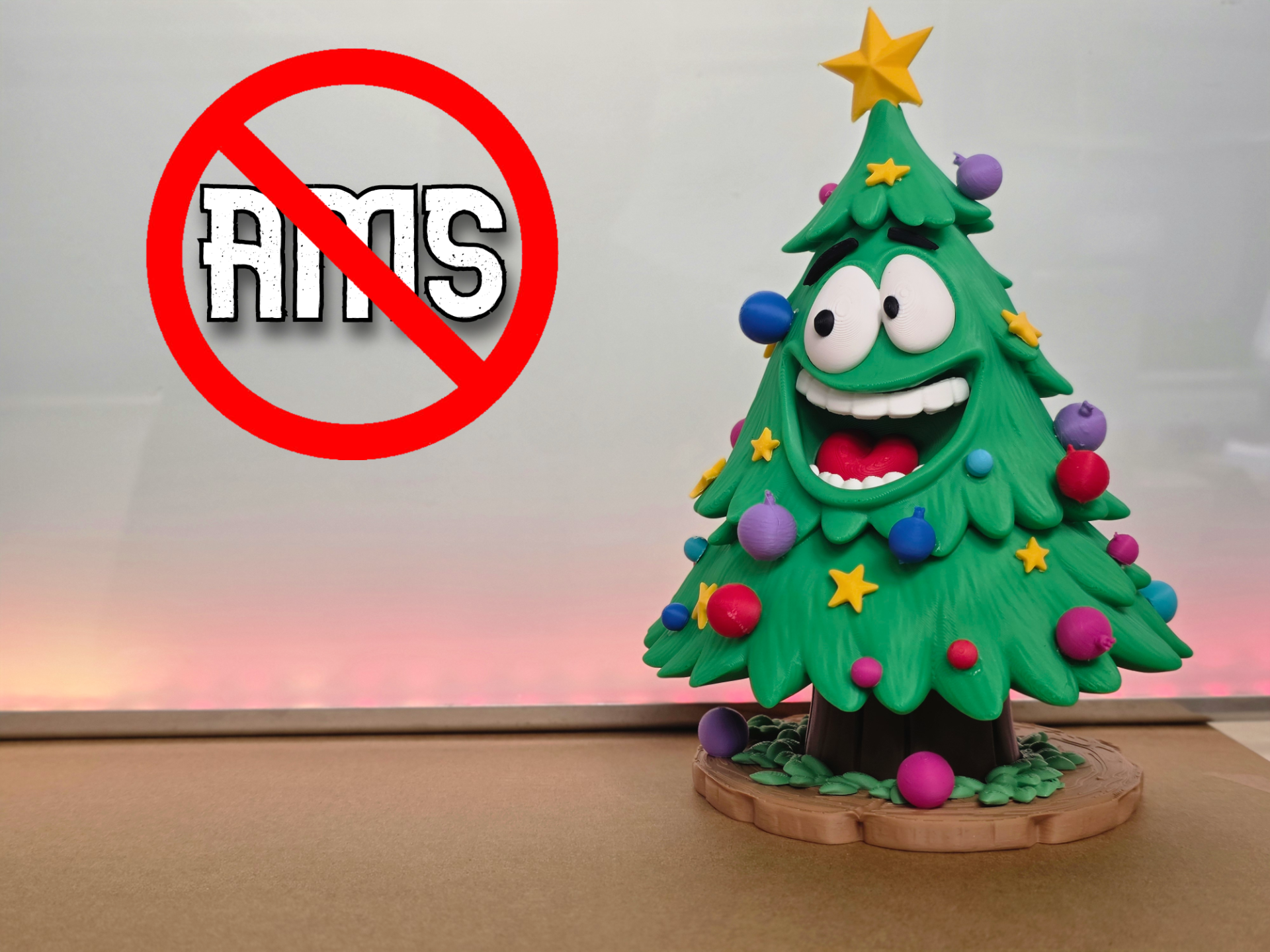CARTOON CHRISTMAS TREE / NO AMS - 1