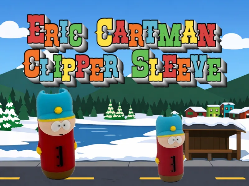 Eric Cartman South Park Clipper Lighter Sleeve AMS
