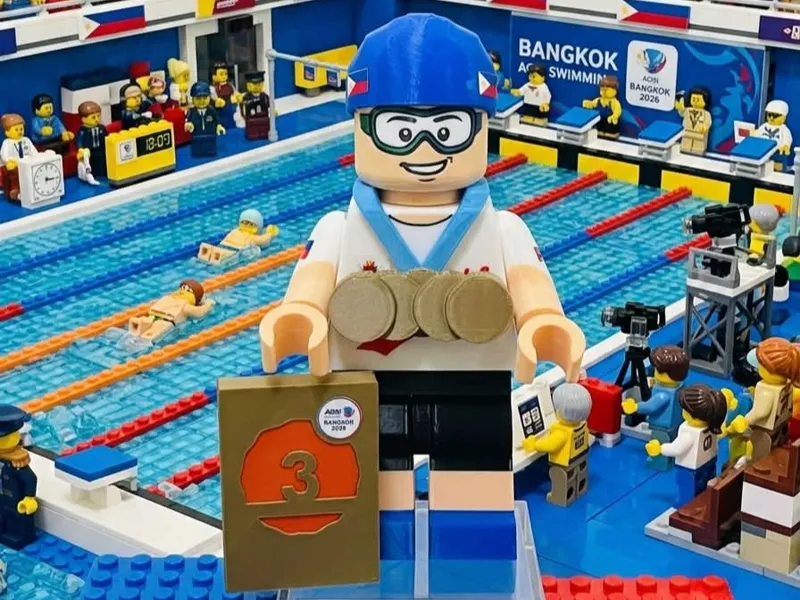 Big Brick Swimmer