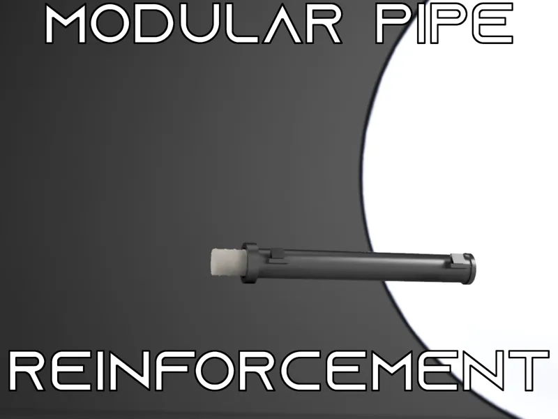 Modular reinforcement for 20mm soft pipe