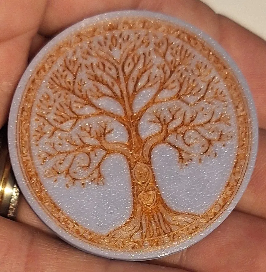 Printable Coint 90 Day sobriety Coin - Free 3D Print Model - MakerWorld