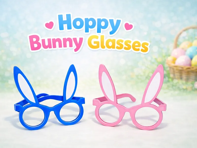 Hoppy Bunny Glasses