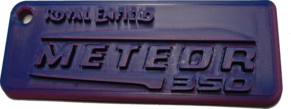 Keychain Meteor 350 Royal Enfield - Free 3D Print Model - MakerWorld