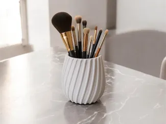 Makeup Brush/Pen Spiral Holder