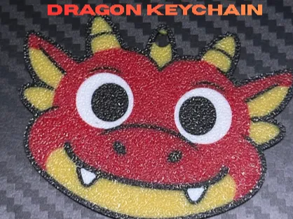 Dragon Keychain - Only 39 min to print