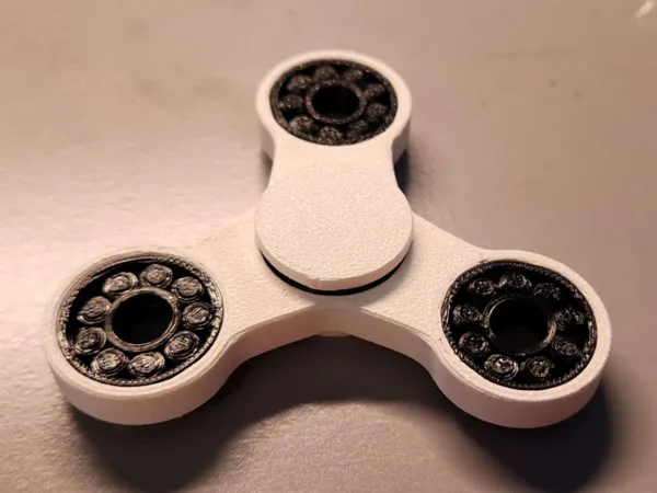 Fidget spinner à roulement