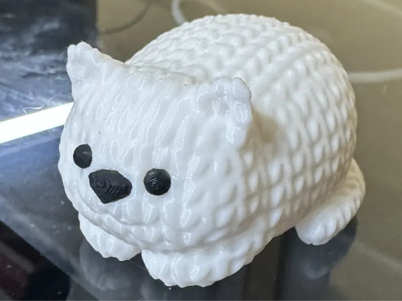 Cute Knitted CAT (No AMS needed)