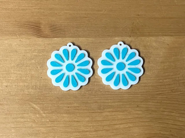 flower earrings