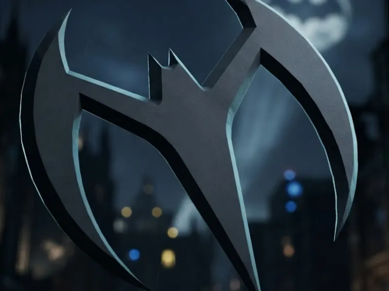 Batarang Versão 3 - Batman - fast and easy print