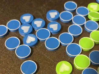 Abroad Boardgame Marker