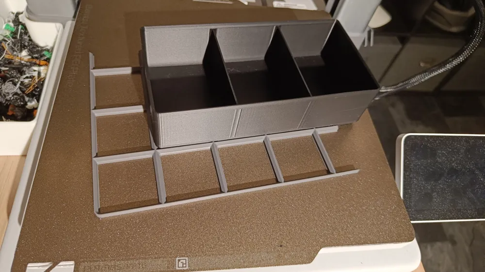 Gridfinity 4x2 Box with dividers - Free 3D Print Model - MakerWorld