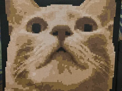 Cat (Tofu) - Pixel Puzzle