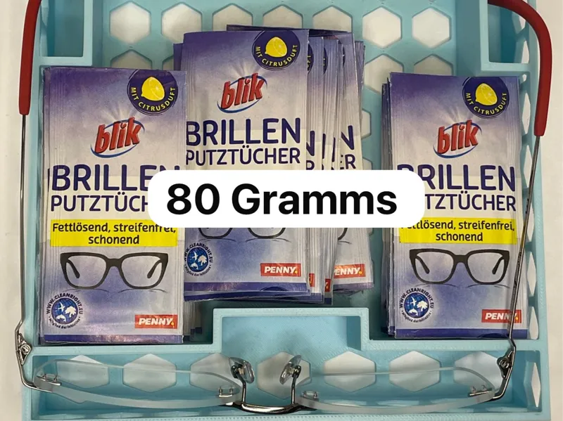 Glasses stand and glasses cleaning cloths stand