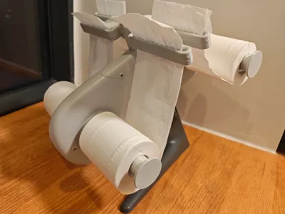 Modified AMS Lite Frame Toilet Paper Holder