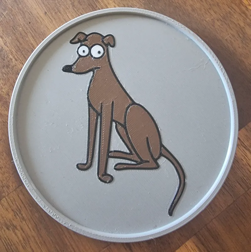 Santas Little Helper Drinks Coaster