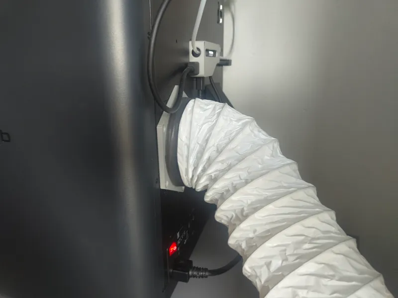 Simple Exhaust Duct 100mm Hose P1S/X1C