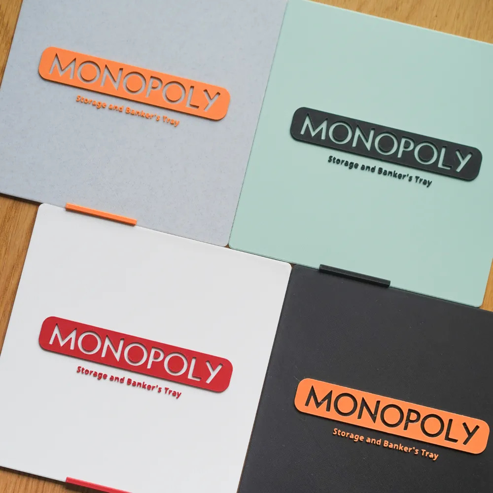 Monopoly Storage and Banker's Tray - Free 3D Print Model - MakerWorld