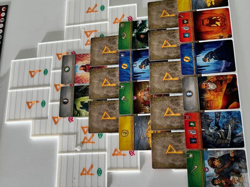 BANDEJA PARA CARTAS - Duelo por la Tierra Media