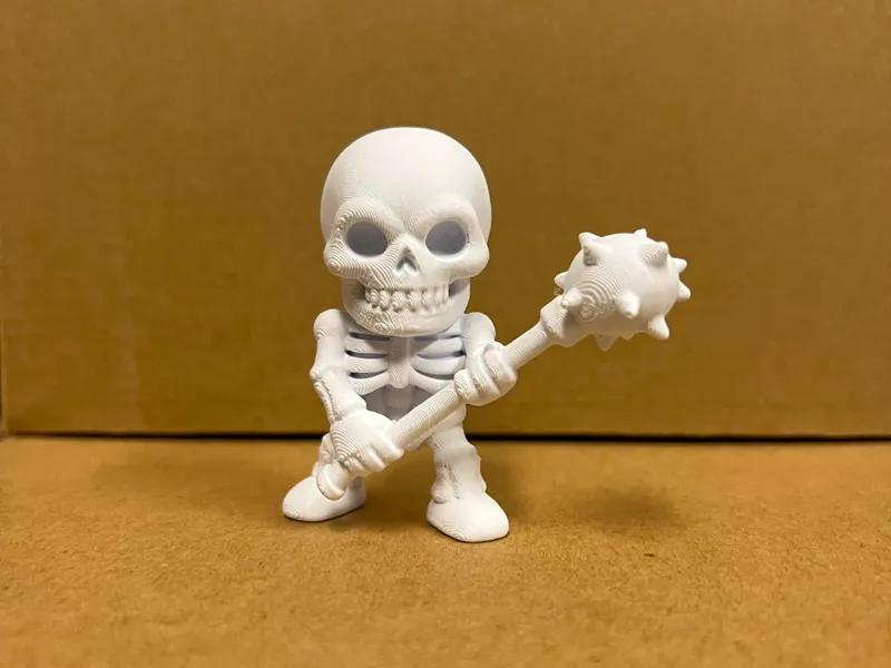 skull with morning star