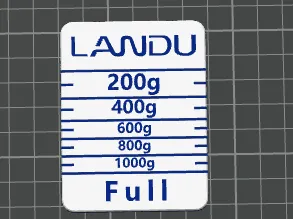 LANDU Filament Spool Gauge