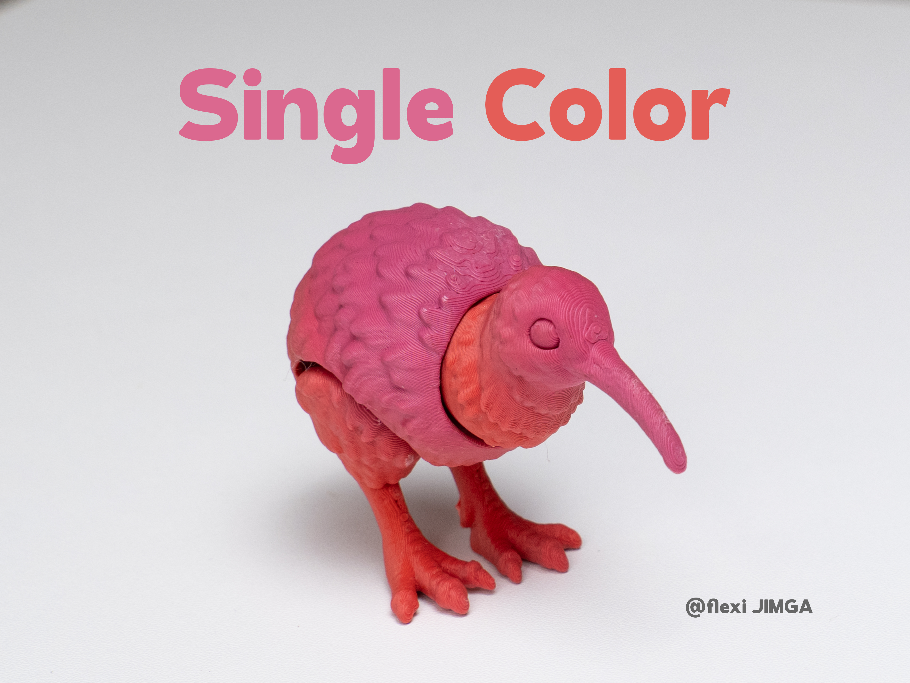Mini Kiwi Bird Articulated - 1