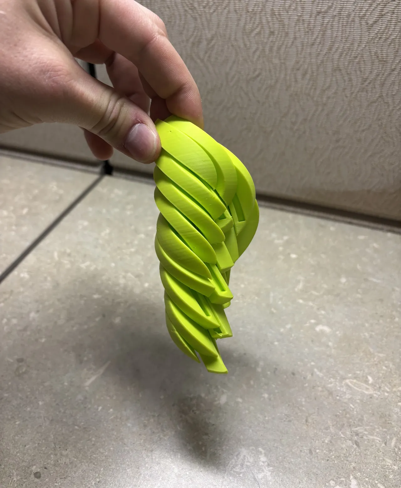 Slidy Slime Ball - Flexi Print in Place view 3