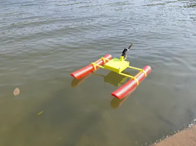 Air-Powered Rescue Boat, Air-Powered Boat