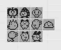 Retro Tamagotchi Screen - 0.2mm layer, 2 walls, 15% infill