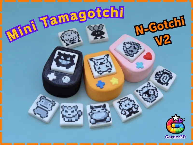 Mini Tamagotchi & Pokémon - N-Gotchi V2 / V-Pet