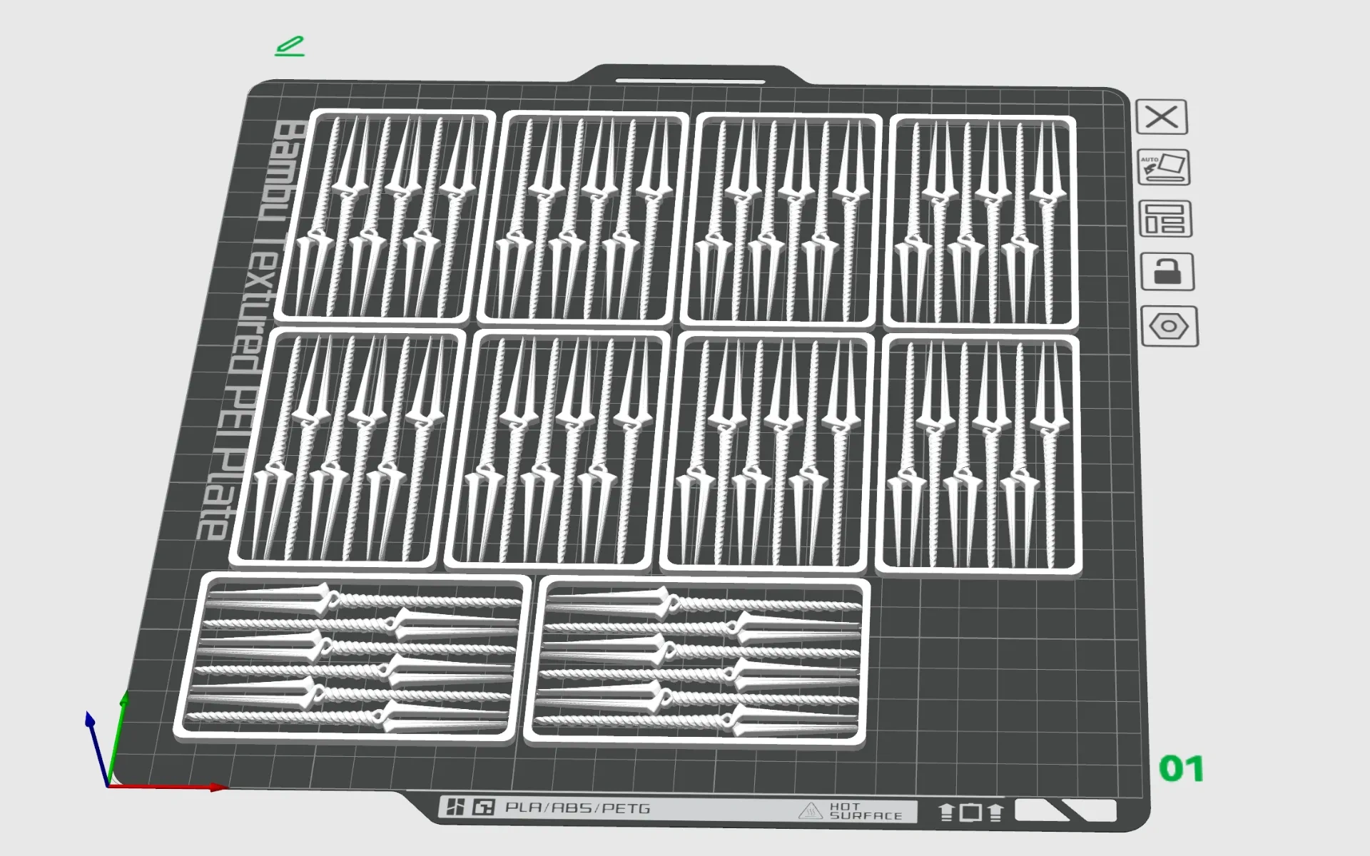Miniatura 4 do modelo 3D 朗基努斯之枪 水果叉