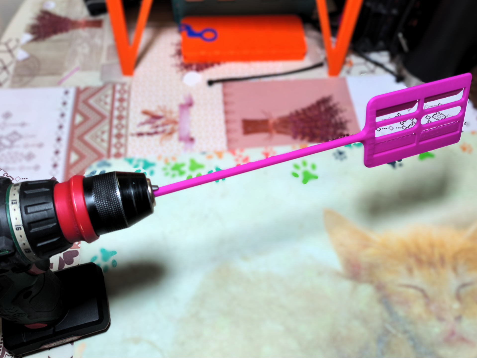 Mezclador de Pintura/Epoxy Desechable (35min) 3D model