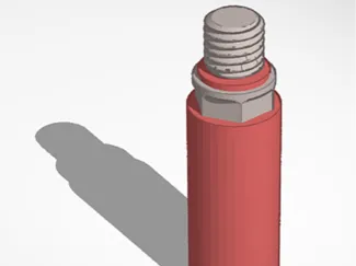 3/4 inch threaded tripod mount