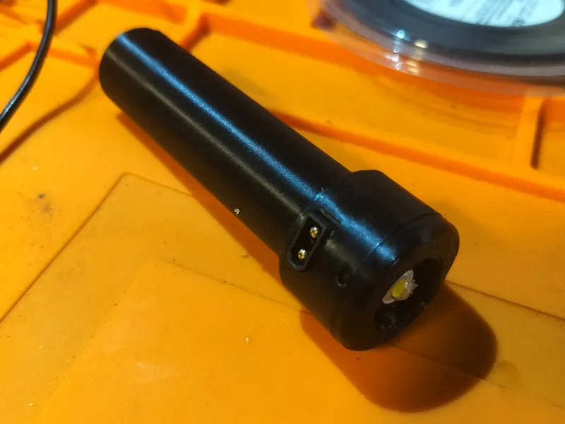 $3 Rechargeable Flashlight w/ 18650 V2