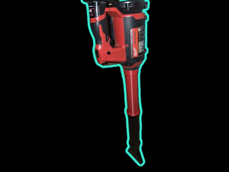 Milwaukee M12 BBL Blower Extension (3D Printed)