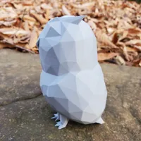 Chouette low poly — photo 3