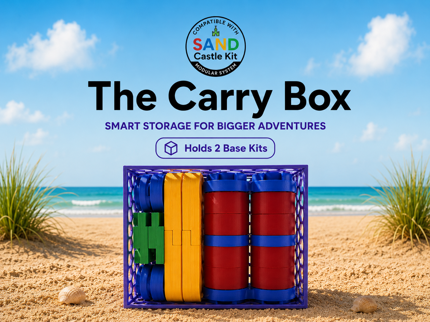 The Carry Box for SAND Castle Kit
